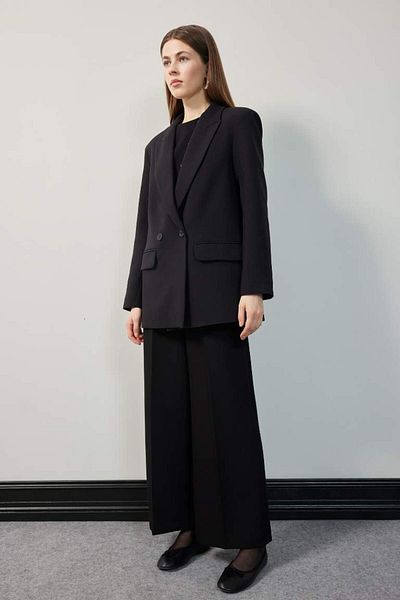 DeFacto New Season Oversize Wide Fit Jacket Lapel Blazer Jacket