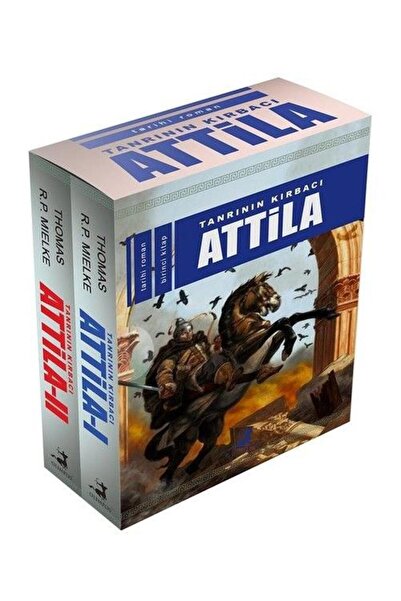 Olimpos Yayınları Tanrının Kırbacı Attila (2 KİTAP TAKIM) / / Thomas R. P. Mi...