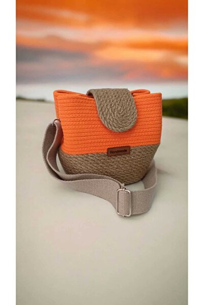 Hediyeninellitonu Geantă de umăr pentru femei 100% bumbac Night Rise cu șnur real și design IP din iută