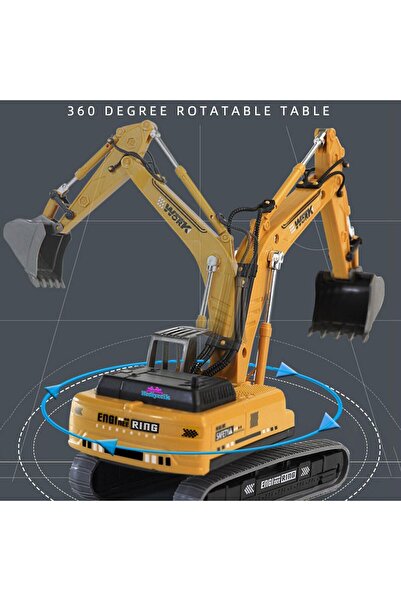 cayenna Vardem Paletli Kepçe Ekskavatör Oyuncak Iş Makinesi Work Ekskavatör
