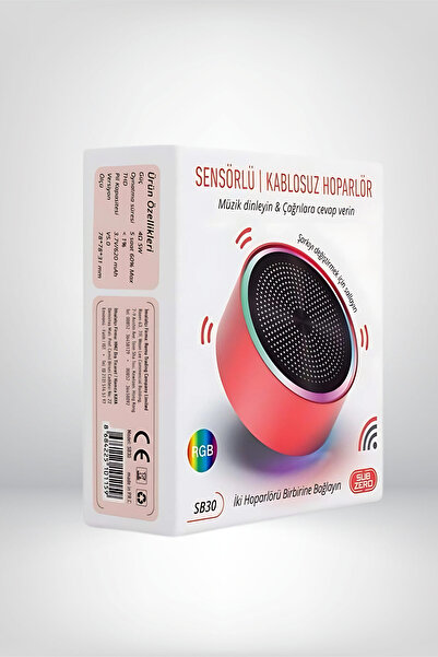 Subzero Ses Bombası Sb30 Sensörlü Kablosuz Hoparlör