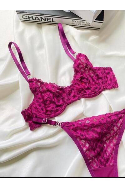 Mark Bells Dantelli Bralet Takım