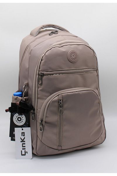 Bevitton Waterproof Fabric Mink Color Large Size Unisex School Backpack and Travel Bag / 1800
