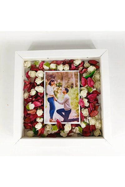 fy design Okvir za uspomene veličine 25x25 sa foto sekcijom 15x10 u obliku ru...