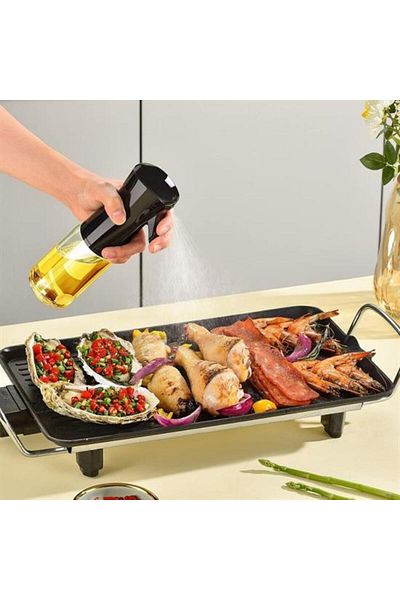Findit Multi-Purpose Glass Bottle Spray Dispenser Oil Pot Lemon Bowl Vinegar Sauce Bowl Spray-Findit