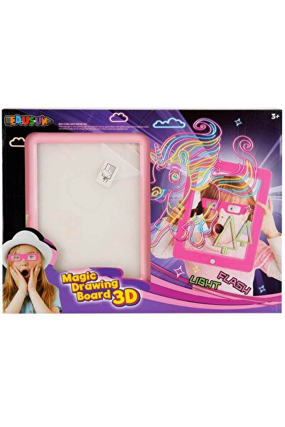 Genel Markalar 3D Doodle Sihirli Pembe Yazı Tahtası
