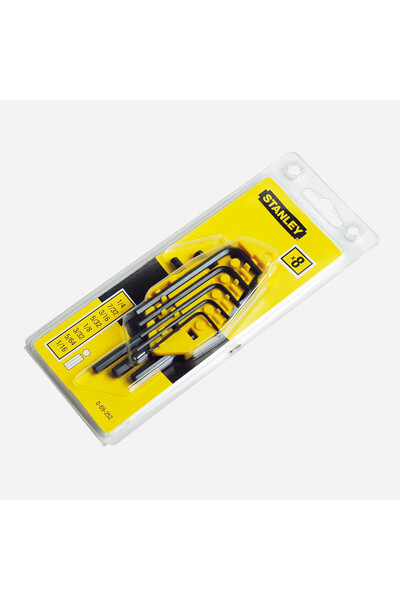 Stanley 0-69-252 8 Piece Allen Key Set