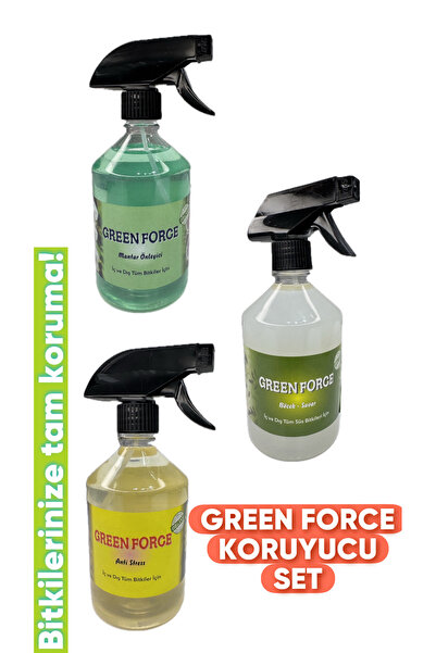 Green FORCE BİTKİ KORUMA SETİ 3 ÖZEL BESİN