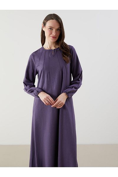 LC Waikiki Φόρεμα LCW Grace με λαιμόκοψη σε γραμμή Α