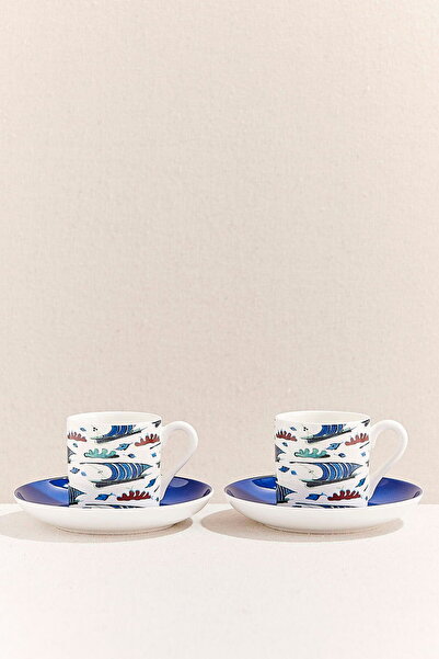 Paşabahçe Iznik Kalyon 2-Piece Coffee Cup Set