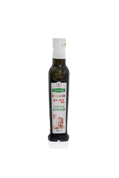 İlhan Sarı Organik Bebekler İçin Zeytinyağı 250 ml