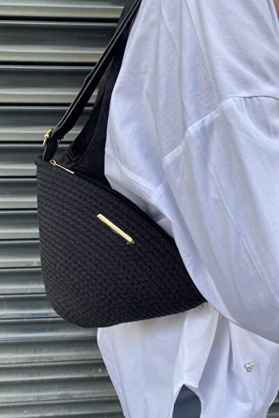 PurpleART ΓΥΝΑΙΚΕΙΑ ΜΑΥΡΗ ΨΑΛΙΔΑ ΤΣΑΝΤΑ ΩΜΟΥ ΜΕ ΡΥΘΜΙΖΟΜΕΝΟ ΣΤΑΥΡΟ ΛΟΥΡΙ ΑΠΟ ...