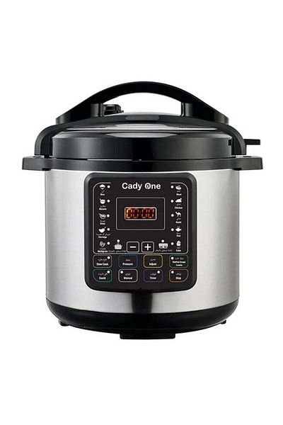 Cady One Electric Pressure Cooker 8 Liter Silver/Black