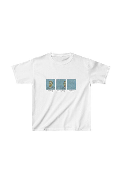 ERTAŞ TREND STORE Kids Unisex Printed T-Shirt - White