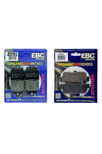 EBC Sym Joymax Z 250 Plus  Ön ve Arka Fren Balata Takımı EBC EB04