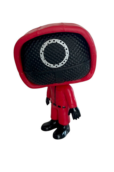 UDATOYS لعبة الحبار الوردي الدائرة المستديرة الجندي البوب ​​لعبة الحبار لعبة ...