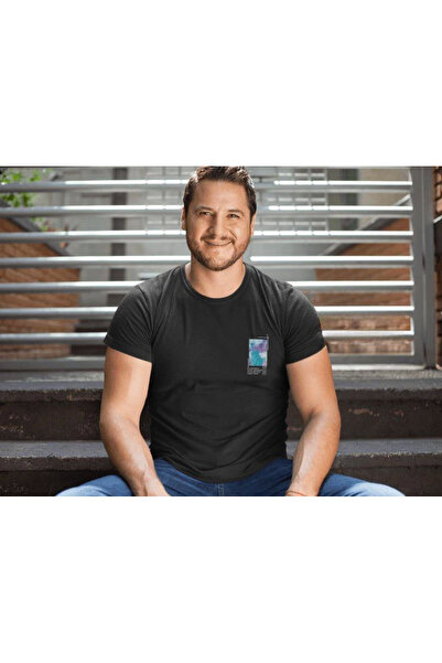 FREEDOM STOREE Μπλουζάκι Velmora Crew Neck με τύπωμα oversized - Μαύρο -