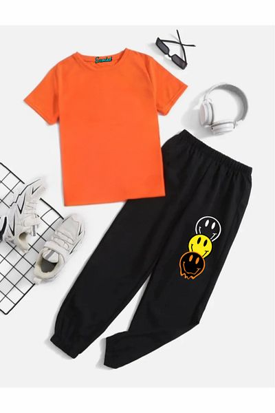 artı4 Printed Children's Tracksuit Set