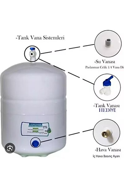 Q water Water 8 Lt 2.2 Su Arıtma Tankı