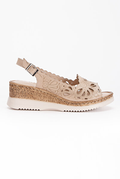 Ender Inside Out Genuine 100% Leather Padded Sole Women's Sandals