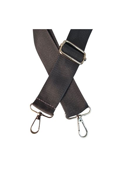 Gloria Polyester Column Adjustable Bag Handle - Phone Strap (120 cm) / Smoked Gray
