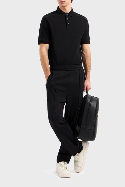 Armani Exchange Cotton Regular Fit Normal Waist Straight Leg Jogger Pants Men's Pants Xm0003