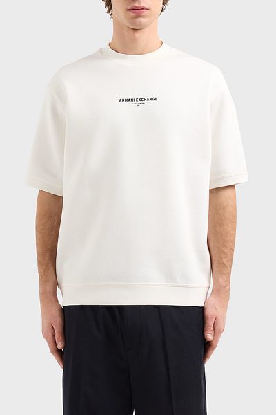 Armani Exchange Armani Exchage Stretch Cotton Regular Fit Crew Neck t Shirt Men t Shirt Xm 000290   Af10818 U0009