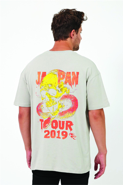 By Caspita Fashion Lenithra Japan Tour ruksak Štampano unisex Oversize kroj s...