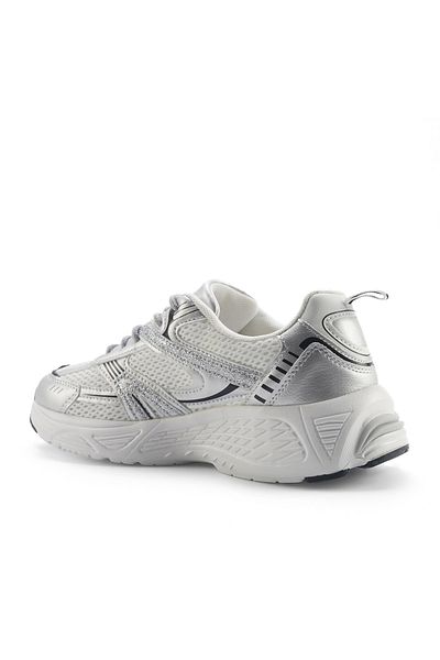 lumberjack Pentagon 5fx Weißer Damen-Sneaker