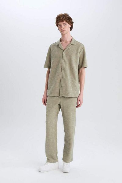 DeFacto New Season Wide Leg Loose Relaxed Cut Three Pocket Wide Leg Trousers