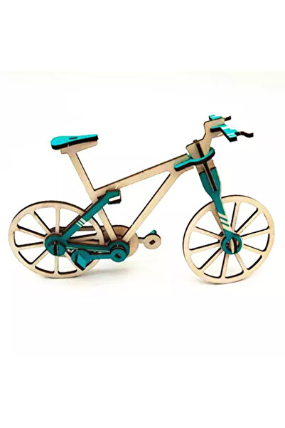 Generic لعبة أحجية دراجة خشبية ثلاثية الأبعاد