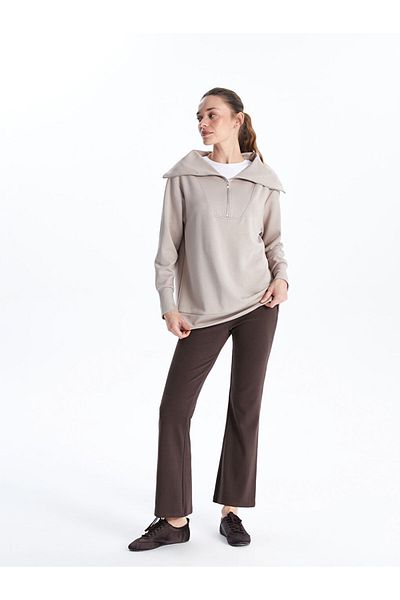 LC Waikiki Elastic Waist Spanish Leg Women's Tights Pants