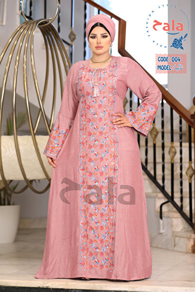 Genrics جلابية استقبال مصنوعة قماش الكتان الخفيف والناعم يمنحك شعورًا بالراحة...