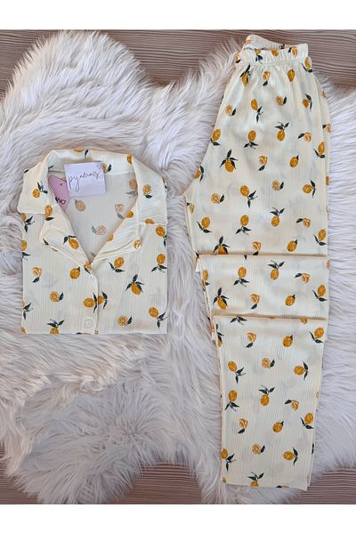Pijamacs КОМПЛЕКТ ПИЖАМИ ПЕГАС С ШАРКИ НА ЛИМОН