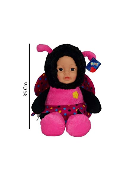 TRUST STORE Arı Kostümlü Peluş Bebek 35 Cm Uyku Ve Oyun Arkadaşım SARI