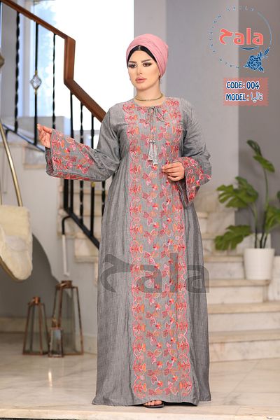 Genrics Reception jalabiya made of light and soft linen fabric that gives you a feeling of comfort and freshness