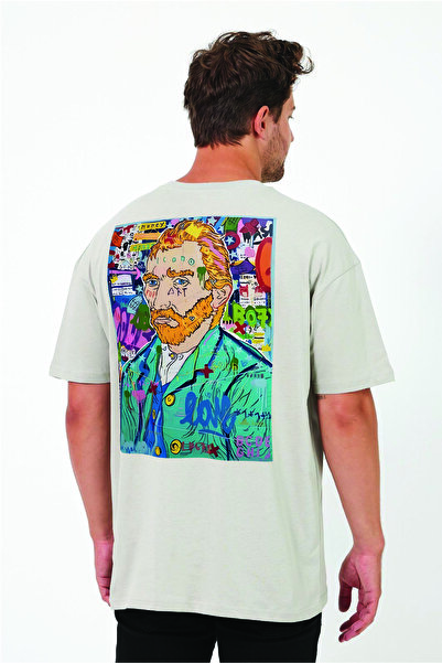 By Caspita Fashion Lenithra Pop Art Van Gogh ruksak Štampano unisex Oversize ...