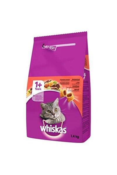 Whiskas Kedi Maması Sığırlı 1 Yaş 1.4 Kg