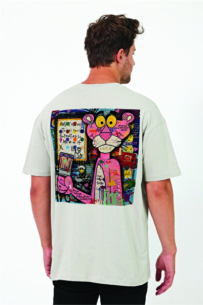 By Caspita Fashion Lenithra Pink Panther ruksak Štampano unisex Oversize kroj...