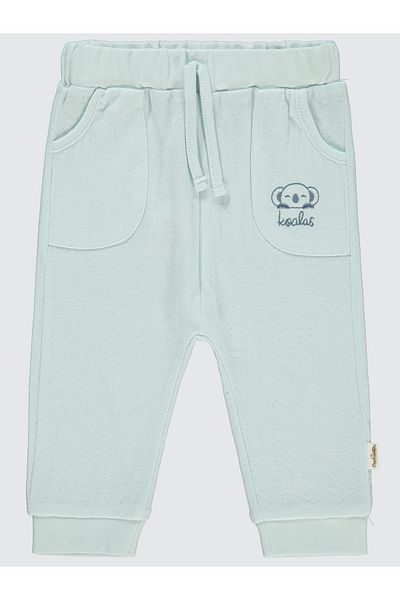 Bebetto Blue Baby Boy Single Bottom 6-18 Months School Season Fashion Without Booties