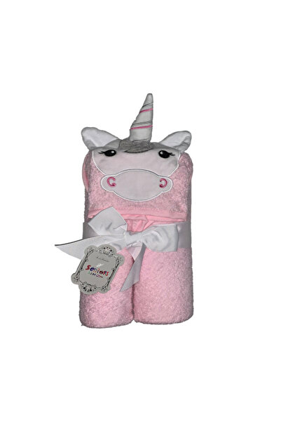 Generic Baby Hooded Poncho Blanket Animal 10