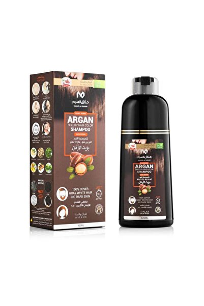 AL-HELAL شامبو الهلال لتلوين الشعر بزيت الارغان 420مل