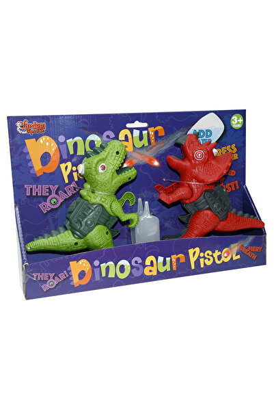 Vardem Sesli Ve Işıklı Buhar Çıkartan 2'li Dinazor