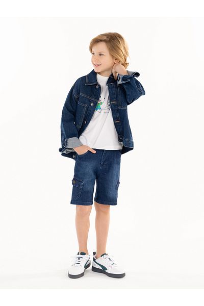Civil Boys Boy's Jacket 6-9 Years Dark Blue
