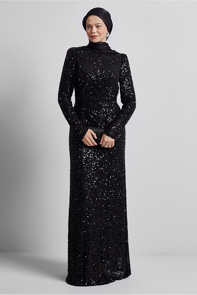 Alvina Pul Sequin Evening Dress 50434