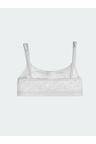 LC Waikiki Gray Basic Girl's Bustier