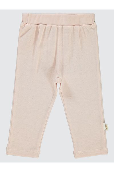 Bebetto Baby Girl Single Bottom Without Booties 6-18 Months Dried Rose