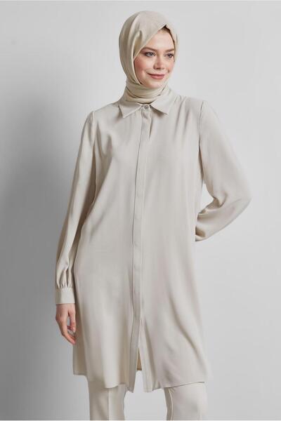 Alvina GÖMLEK YAKA TUNİK 45437