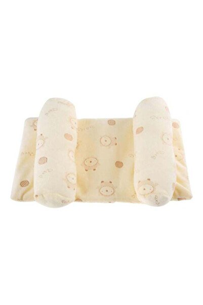 Generic وسادة رضاعة ناعمة ومريحة ومضادة للانقلاب للأطفال الرضع، لون أصفر