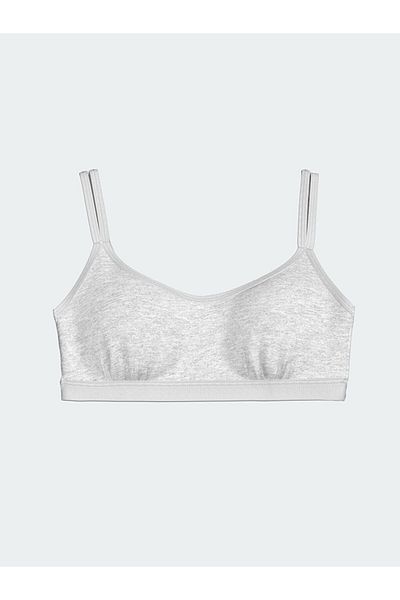 LC Waikiki Gray Basic Girl's Bustier